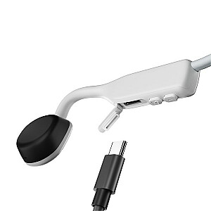 Наушники SHOKZ OpenMove Беспроводные наушники-крючки для звонков/музыки USB Type-C Bluetooth Белый