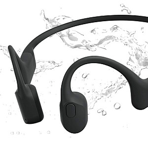 SHOKZ OpenRun ausinės belaidė sportinė kaklo juosta Bluetooth juoda