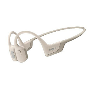 SHOKZ OpenRun Pro ausinės belaidė kaklo juosta skambučiams/muzikai Bluetooth smėlio spalvos