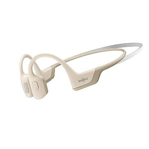 SHOKZ OpenRun Pro ausinės, belaidės ausinės, sportinės Bluetooth, smėlio spalvos