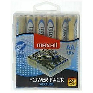 Maxell 24x LR6 AA vienkartinė šarminė baterija