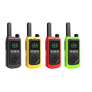 Racija Baofeng BF-T17 geltona