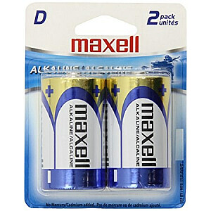 Buitinė baterija Maxell 161170 vienkartinė baterija D šarminė