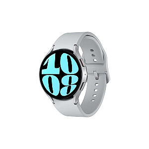 Samsung Galaxy Watch6 44 мм, цифровой сенсорный экран, серебристый