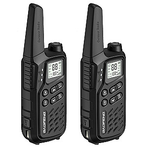 Walkie Talkie Baofeng BF-T25E juoda