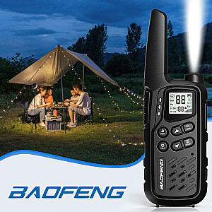 Walkie Talkie Baofeng BF-T25E juoda