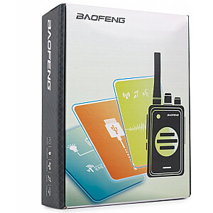 Walkie Talkie Baofeng BF-T25E juoda