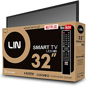 32 colių televizorius LIN 32D1700 SMART HD Ready DVB-T2