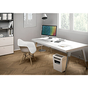 Уничтожитель бумаги Leitz IQ Home Office P-4 Измельчитель для измельчения частиц 22 см Белый