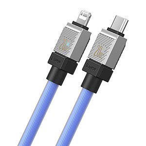 Кабель быстрой зарядки Baseus USB-C to Coolplay Series 1 м, 20 Вт (фиолетовый)