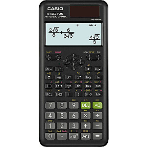 Casio skaičiuotuvas juodas (FX-85ESPLUS-2-SETD)