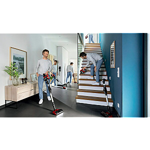 Bosch BCS711PET палочка-пылесборник/электрическая метла Аккумулятор Dry Bagless 0,3 л Черный, Красный 3 Ач