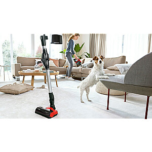 Bosch BCS711PET палочка-пылесборник/электрическая метла Аккумулятор Dry Bagless 0,3 л Черный, Красный 3 Ач