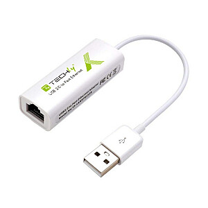 Techly USB2.0 į Fast Ethernet 10/100 Mbps keitiklis