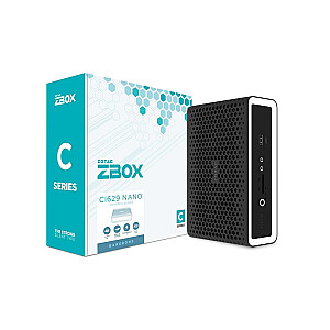 Zotac ZBOX CI629 NANO 1.8L PC Black White Intel SoC i3-1315U 1.2GHz
