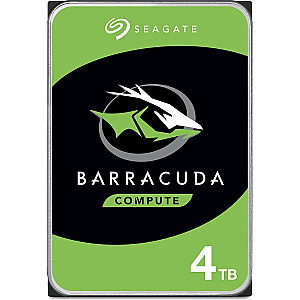 Seagate BarraCuda 4TB 3,5" SATA III diskas (ST4000DM004)