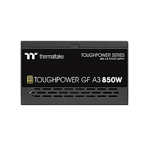 Thermaltake Toughpower GF A3 Gold 850W maitinimo šaltinis – TT Premium Edition 24 kontaktų ATX ATX Black