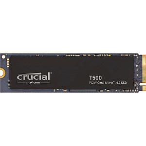 Твердотельный накопитель Dysk Crucial T500, 1 ТБ, M.2 2280 PCI-E x4 Gen4 NVMe (CT1000T500SSD8)