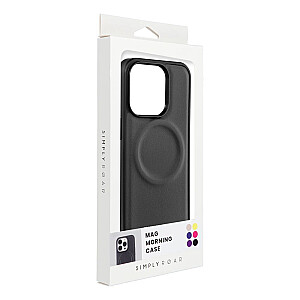 Roar Mag Morning silikoninis galinis dėklas, skirtas Apple iPhone 15 Pro Max Black