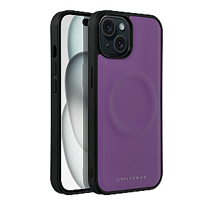 Roar Mag Morning silikoninis galinis dėklas, skirtas Apple iPhone 15 Pro Max Purple