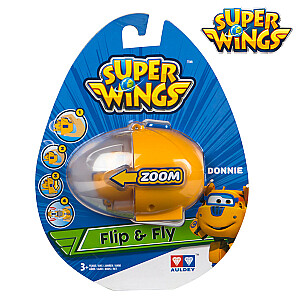 Super Wings Flip & Fly самолет в капсуле 4 вида CB43951