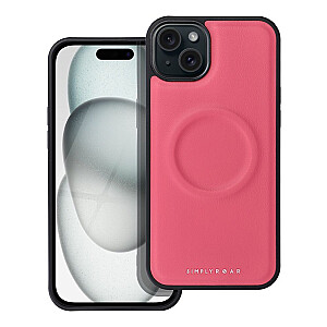Roar Mag Morning silikoninis galinis dėklas, skirtas Apple iPhone 15 Pro Max Pink