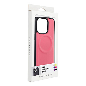 Roar Mag Morning silikoninis nugaros dėklas, skirtas Apple iPhone 15 Pro Pink