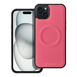 Roar Mag Morning silikoninis nugaros dėklas, skirtas Apple iPhone 15 Pink