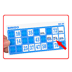 Bingo stalo žaidimas (90 kamuoliukų, 24 kortos) CB43313