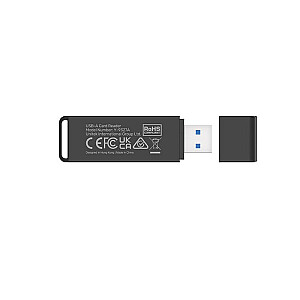 UNITEK SD I MICROSD USB-A KORTELĖS SKAITYtuvas, Y-9327A