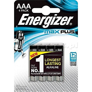 Energizer Max Plus AAA vienkartinė šarminė baterija