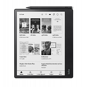 Электронная книга Rakuten Kobo Elipsa 2E Сенсорный экран 32 ГБ Wi-Fi Черный