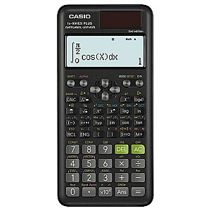 CASIO SCIENTIFIC FX 991ES PLUS 2 SKAIČIUOTI JUODAS, 12 SKAITMENŲ EKRANAS