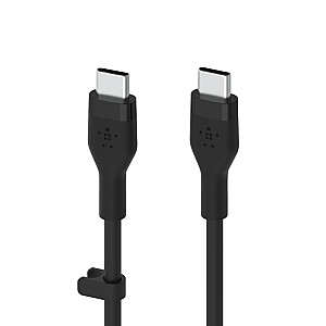 Гибкий USB-кабель Belkin BOOST↑CHARGE, 3 м, USB 2.0 USB C, черный