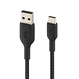 Belkin CAB002BT3MBK USB kabelis 3m USB A USB C Juodas