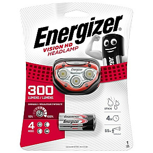 ФОНАРИК ENERGIZER HEADLIGHT VISION HD HEADLAMP HEADLAMP 3AAA 300 ЛЮМЕН