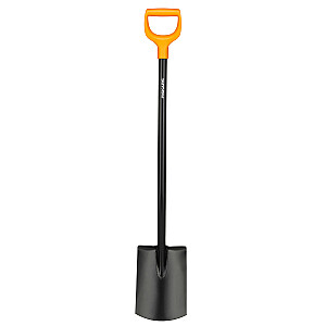 Лопата круглая Solid Fiskars