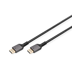 Digitus DisplayPort jungties kabelis 1,4 juodas DP iki DP 1 m