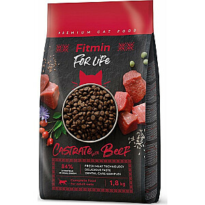 Fitmin Cat For Life Кастратная говядина 1,8 кг