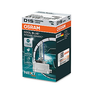 OSRAM XENARC COOL BLUE INTENSE (NEXT GEN) D1S DUO (66140CBN-HCB) AUTOMOBILIŲ KSENONINIAI PRIEKINIAI ŽIBINTAI 2 vnt.