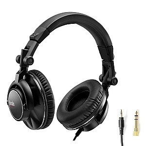 Hercules HDP DJ60 ausinės laidinės galvos juosta Music Black