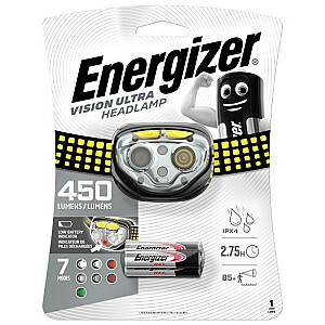 Фара ENERGIZER Vision Ultra 3AA 450 LM, 3 цвета света