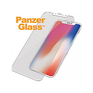 Стекло Panzer Glass закаленное для Apple iPhone X / XS / 11 Pro белое