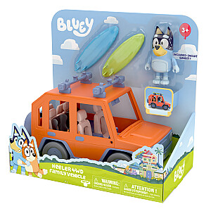 BLUEY Rinkinys „Šeimos automobilis“