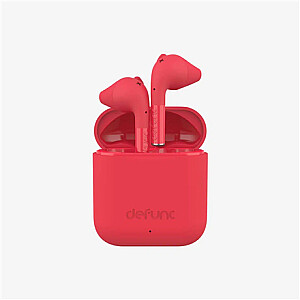 Defunc Earbuds True Go Slim Integruotas mikrofonas Belaidis Bluetooth Red