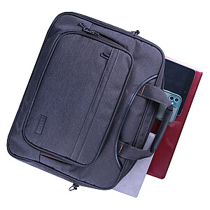„Addison 315015“ nešiojamojo kompiuterio dėklas, 39,6 cm (15,6 colio) pilkas portfelis