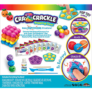 CRA-Z-ART Cra-Z-Crackle DIY набор глины