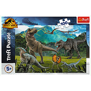 TREFL JURASSIC PARK 100 det. dėlionė „Juros periodo parkas“