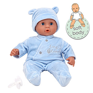 TINY TEARS minkšta lėlė-kūdikis, su mėlynais rūbeliais, 11013