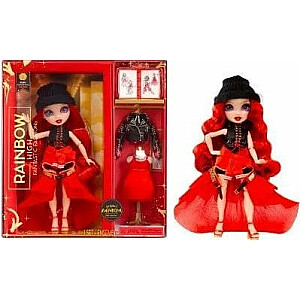 MGA Lalka Rainbow High Fantastic Fashion Doll - RED - Ruby Anderson